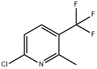 6-chloro-2-methyl-3-(trifluoromethyl)pyridine Structure