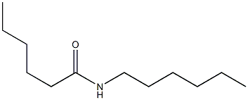 N-己基-己酰胺, 10264-29-6, 结构式