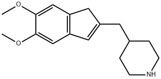 4-((5,6-dimethoxy-1H-inden-2-yl)methyl)piperidine