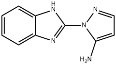 1-(1H-1,3-benzodiazol-2-yl)-1H-pyrazol-5-amine Structure