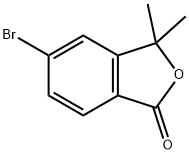 1(3H)-ISOBENZOFURANONE, 5-BROMO-3,3-DIMETHYL- Structure