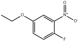 4-エトキシ-1-フルオロ-2-ニトロベンゼン 化学構造式