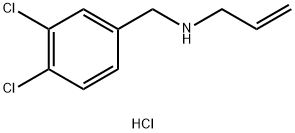 [(3,4-dichlorophenyl)methyl](prop-2-en-1-yl)amine hydrochloride,103038-63-7,结构式