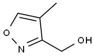 (4-甲基异噁唑-3-基)甲醇 结构式