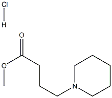 Methyl 4-(piperidin-1-yl)butanoate hydrochloride,103274-90-4,结构式