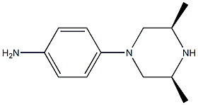 4-[(3R,5S)-3,5-dimethylpiperazin-1-yl]aniline Structure
