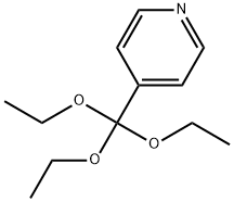 4-(三乙氧基甲基)吡啶, 1033750-30-9, 结构式