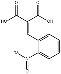 2-(2-NITROBENZYLIDENE)MALONIC ACID 化学構造式