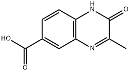 3-甲基-2-氧代-1,2-二氢喹喔啉-6-羧酸,103752-83-6,结构式