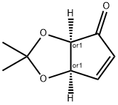 (3aR,6aR)-2,2-dimethyl-2H,3aH,4H,6aH-cyclopenta[d][1,3]dioxol-4-one,103904-94-5,结构式