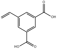 5-Vinyl-1,3-Benzenedicarboxylic acid Struktur
