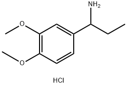 [1-(3,4-dimethoxyphenyl)propyl]amine hydrochloride|104174-57-4