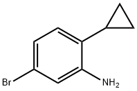 5-bromo-2-cyclopropylaniline Struktur