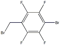 1-bromo-4-(bromomethyl)-2,3,5,6-tetrafluorobenzene Structure