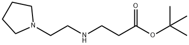 tert-butyl 3-{[2-(pyrrolidin-1-yl)ethyl]amino}propanoate, 1049159-38-7, 结构式