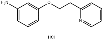 {3-[2-(2-pyridinyl)ethoxy]phenyl}amine dihydrochloride Structure