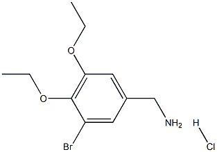 1052510-28-7 (3-溴-4,5-二乙氧基苯基)甲胺盐酸盐