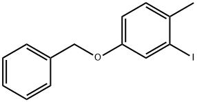 4-Benzyloxy-2-iodo-1-methyl-benzene Structure