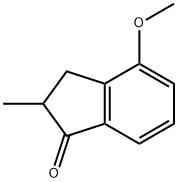 4-METHOXY-2-METHYL-2,3-DIHYDRO-1H-INDEN-1-ONE Structure