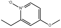 2-乙基-4-甲氧基吡啶氮氧化物,105552-60-1,结构式