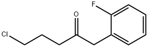 5-Chloro-1-(2-fluorophenyl)pentan-2-one Structure