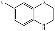 7-クロロ-3,4-ジヒドロ-2H-1,4-ベンゾチアジン 化学構造式