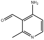 4-Amino-2-methylnicotinaldehyde 化学構造式