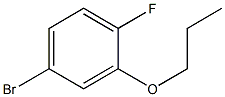 4-bromo-1-fluoro-2-propoxybenzene Structure
