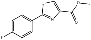 4-Oxazolecarboxylic acid, 2-(4-fluorophenyl)-, methyl ester