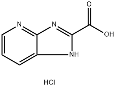 3H-imidazo[4,5-b]pyridine-2-carboxylic acid hydrochloride Structure