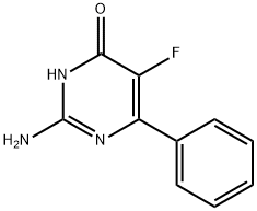 4(3H)-Pyrimidinone,2-amino-5-fluoro-6-phenyl-,106791-94-0,结构式