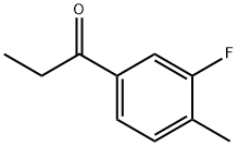 3'-FLUORO-4'-METHYLPROPIOPHENONE Struktur