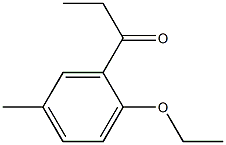 1-(2-ethoxy-5-methylphenyl)propan-1-one Struktur