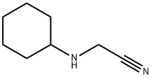 Acetonitrile, (cyclohexylamino)- Structure