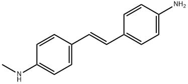 Benzenamine, 4-[(1E)-2-(4-aminophenyl)ethenyl]-N-methyl-,1075218-61-9,结构式