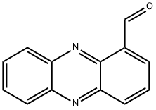 フェナジン-1-カルバルデヒド 化学構造式