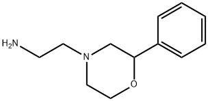 [2-(2-phenylmorpholin-4-yl)ethyl]amine Structure