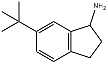 6-TERT-BUTYL-2,3-DIHYDRO-1H-INDEN-1-AMINE 化学構造式