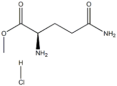 D-Glutamine methyl ester hydrochloride Struktur
