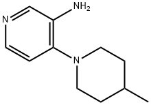 4-Methyl-3,4,5,6-tetrahydro-2H-[1,4]bipyridinyl-3-ylamine Struktur