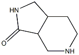 1,2,3a,4,5,6,7,7a-octahydropyrrolo[3,4-c]pyridin-3-one 结构式