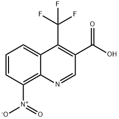 8-Nitro-4-trifluoromethyl-quinoline-3-carboxylic acid,1092285-94-3,结构式