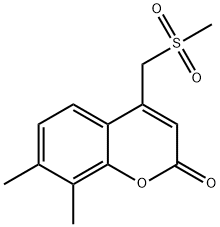 4-Methanesulfonylmethyl-7,8-dimethyl-chromen-2-one|