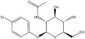 N-((2S,3R,4R,5S,6R)-2-(4-chlorophenoxy)-4,5-dihydroxy-6-(hydroxymethyl)tetrahydro-2H-pyran-3-yl)acetamide|