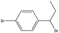 1-bromo-4-(1-bromopropyl)benzene Structure