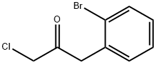1-(2-bromophenyl)-3-chloropropan-2-one Structure