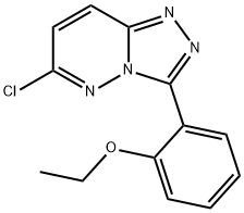 6-chloro-3-(2-ethoxyphenyl)[1,2,4]triazolo[4,3-b]pyridazine Structure