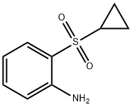 2-(Cyclopropylsulfonyl)aniline Struktur