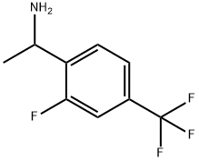 1-(2-氟-4-(三氟甲基)苯基)乙胺,1098068-03-1,结构式