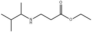 ethyl 3-[(3-methylbutan-2-yl)amino]propanoate Structure